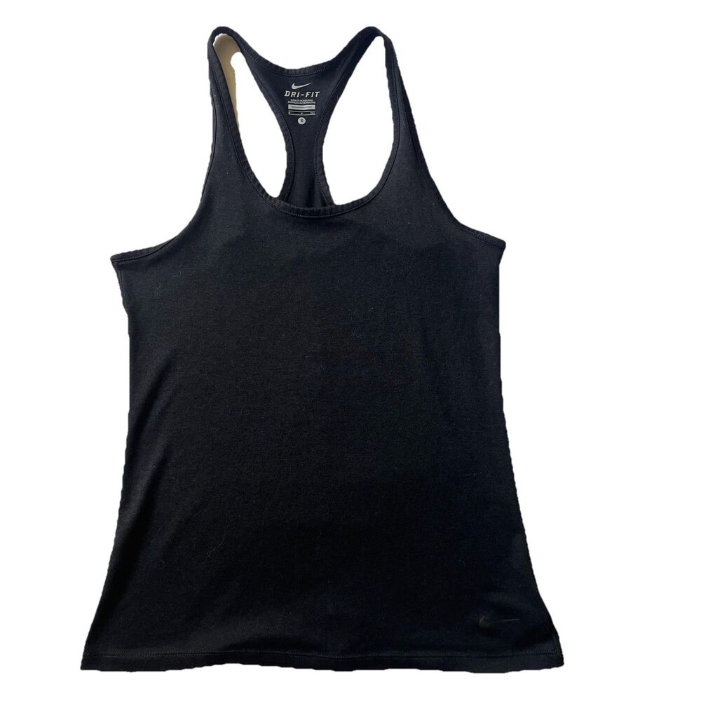 Nike Women's Tank Top Balance Dry Black Training (648567-010) Size Small Workout